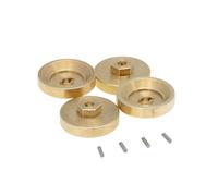 Jouet Pour Enfants, Durable, Avec Boulons, Multifonction, 4mm, Modèle De Simulation, Roue En Laiton, Adaptateur Hexagonal, Réparation 1:24, Robuste, 4 Pièces/Ensemble