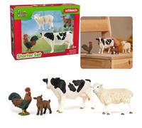 Jouet pour enfants - Schleich - Farm World - Ensemble de quatre animaux de la ferme - Figurine pour enfants 3+