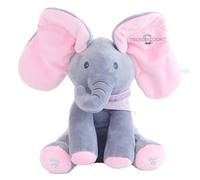 Jouet pour enfants - TD® - Éléphant - 30,5 cm - Fonction musicale - Lavable en machine