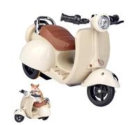 Jouet pour hamster - Vélo électrique rotatif à 360°, lumière musicale pour petits animaux | Jouet interactif pour animal de compagnie, mini trottinette électrique, accessoire cadeau, hamster, lapin