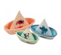 LILLIPUTIENS - Jouets de bain 3 petits bateaux Jungle
