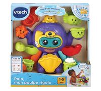 VTech Baby POLO, MON POULPE RIGOLO Animal de bain Multicolore