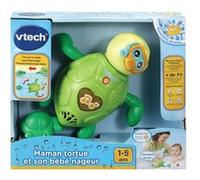 Jouet pour le bain Vtech Maman tortue et son bébé nageur G