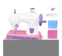 Jouet pour machine à coudre - Ensemble machine à coudre pour de 22 cm, garantie de sécurité | Kit de sûr pour petits en ABS avec effets de lumière sonore, machines à coudre