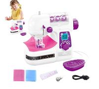 Jouet pour machine à coudre portable pour : outil de alimenté par batterie avec lumière | Kit de interactif sûr pour l'apprentissage et la créativité | Pour