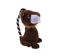 Jouet pour masticateurs agressifs avec housse en peluche et corde en coton renforcée, solide et renforcée, pour chiots de dentition, chiens adultes, activités de liaison d'intérieur et d'extérieur à