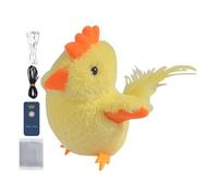 Jouet pour oiseau à l' à chat - Plume volante animée, mécanisme à rabat de mouvement, conception douce et durable, fonction rechargeable par USB | Divertissement intérieur passionnant pour chats,