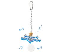 Jouet pour oiseau vaisseau spatial, accessoire hochet interactif, 15 x 8 cm, encourage le jeu à mâcher pour perroquets, perruches, tourtereaux, perruches, aras, approvisionnement sûr pour volière pour