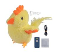 Jouet pour oiseaux avec à chat : plume volante animée, mécanisme d'aileron de mouvement, design doux et durable, fonction rechargeable par USB | Divertissement intérieur passionnant pour chat