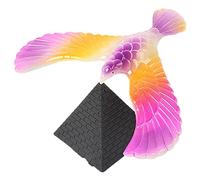 Jouet pour oiseaux de doigt en équilibre | Équilibrage Aigle Gravité avec Ensemble de Combinaisons Pyramidales, Enfants Sciences Physiques Adultes Bureau Nouveauté Aigle Maquillage Fest