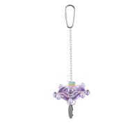 Jouet pour Oiseaux en Forme de Roue de Perruche,Jouet Interactif Coloré pour Perroquet,Jouet a Hochet pour Exercice de Mastication des Oiseaux,Perruches,Conures