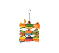 Jouet pour oiseaux Flamingo Rainbow Art Mélange Jaune TU
