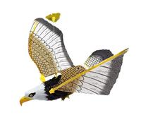 Jouet pour oiseaux pour chats qui volent, oiseau volant électronique avec son léger | Simulation à suspendre pour stimuler le jeu en intérieur, éliminer l'ennui, la chasse, le saut