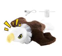 Jouet pour oiseaux qui gazouillent pour chat - Jouet interactif, mobile et sautant avec herbe à chat - Jouet stimulant et amusant - Soulage le stress - Jouet de stimulation automatique pour Spi