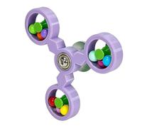 Jouet pour perroquet - 10,5 cm ABS | Grand jouet interactif à mâcher - Moulin à vent rotatif pour enrichissement d'oiseaux pour conures, aras, inséparables, cacatoès, activité physique mentale