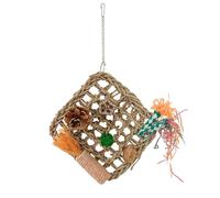 Jouet pour perroquet, jouet à suspendre pour cage à oiseaux, jouet coloré à déchirer, accessoires pour perruches, aras, jouets à mâcher