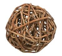 Jouet Pour Petits Animaux - Trixie - Balle En Osier - Lot De 4 - Naturel - 13 Cm