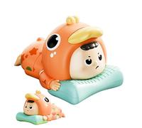 Jouet pour rampants, Jouet d'apprentissage pour Apprendre à Ramper - Jouet éducatif pour de Dessin animé - Jouet Mignon pour, Jouet d'apprentissage Portable pour la Maternelle