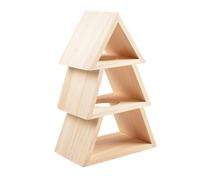 Jouet pour rongeurs arbre à grimper en bois Duvoplus Beige 16x10x25 cm