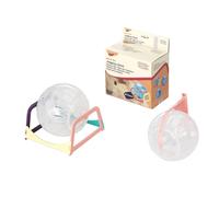 Jouet pour rongeurs avec trépied Ebi Joggingball Blanc 19,5x10,5x17,5 cm