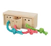 Trixie – Cube à goûter en bois 62815 – 6,1 cm × 6 cm