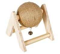 Jouet pour rongeurs Duvoplus Beige 17x17x16 cm