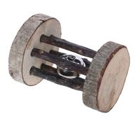 Jouet pour rongeurs rouleau avec clochette Kerbl Marron 9x7 cm