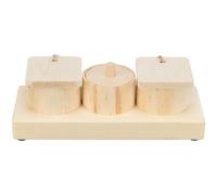 Jouet pour rongeurs Trixie Snack Cups Beige TU