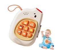 Jouet pour smartphone : jouet pour téléphone avec musique, jouet d'activité 2 en 1 | Jouet amusant pour raconter des histoires, téléphone cellulaire mignon d'éléphant, jouets pour