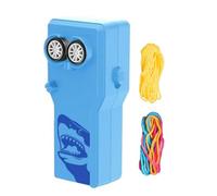 Jouet pour tirer des cordes - Lanceur de cordes portable de 11,5 cm, appareil pour tours en ABS | Jouet de tir de kurdes, appareil de jeu de tir de kurdes portable pour