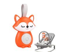 Jouet pour tout-petit endormi apaisant, jouets musicaux apaisants | Machine de son sur le berceau animal apaisant,Jouet animal de coucher de suce au coucher avec volume réglable pour les filles, les g