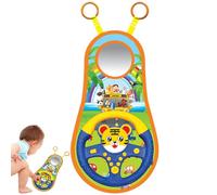 Jouet pour Volant de siège de Voiture, Jouet pour Volant pour, Volant de Conduite simulé Rotatif à 360 degrés, contrôleur de Conduite simulé, Jouets pour Volant