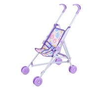 Jouet Poussette, Jouet Poussette Réaliste, Poussette Légère T-Shaped Belt Baby Strollers for Boy Girl Birthday Festival, Soft Fabric Sturdy Frame Babies Walking Play Strollers Toys