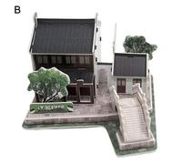 Jouet Puzzle 3d Pour L'école, Capacité De Résolution De Problèmes, Large Application, Maison Accrocheuse, 1 Ensemble