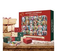 Jouet puzzle avec calendrier de compte à rebours : casse-tête attrayant pour les fêtes de famille | Comprend des motifs festifs et des activités amusantes, idéal pour générer