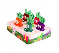 Jouet puzzle carotte chien poupée carotte 6 pièces carotte