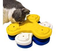 Jouet Puzzle Chien - Jouet Interactif Formation à Trois | Jeux de Bonbons de Stimulation Cerveau Chien - Pour Les Chiens Et Les Chats De Petite Et Moyenne Taille À Tenir Occupé, Pour Intérieur