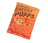 Jouet puzzle en peluche pour chien | Sac à goûter en peluche pour enrichir les dents | Jouets interactifs à mâcher pour réduire l'ennui intérieur des petits chiens pour le jardin, le balcon, le salon
