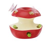 Jouet puzzle intelligent pour chat - Jeu interactif de capteur de 16 cm, jouet d'activité électronique ABS, divertissement intelligent pour animaux de compagnie, développement des compétences