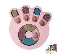 Jouet puzzle interactif anti-étouffement pour l'alimentation lente des animaux de compagnie, jouets puzzle pour chien/chat, jouets de stimulation pour chiens et chiens de petite et moyenne taille