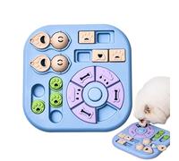 Jouet Puzzle interactif antidérapant pour Chien - Jouet Puzzle à friandises pour Chiens - pour Chiot, Chat de Petite et Moyenne Taille - Stimulation mentale et enrichissement de l'ennui