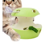 Jouet puzzle interactif pour chat, 16,5 x 16,5 x 15,9 cm, animal de compagnie avec capteur intelligent, accessoire d'entraînement d'enrichissement, jouet anti-stress avec design , équipement de