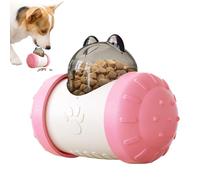 Jouet puzzle interactif pour chien - Balle distributrice de friandises interactive, distributeur de nourriture à alimentation lente, balle distributrice de friandises, jouet à mâcher pour le dressage