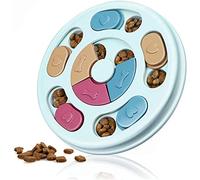 Jouet puzzle interactif pour chien, distributeur de friandises pour le dressage des chiens, alimentation lente, design ABS pour faciliter la digestion des animaux de compagnie