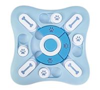 Jouet puzzle interactif pour chien pour manger plus lentement - Jouets cognitifs distribuant des friandises intelligentes pour les chiens - Plastique durable et antidérapant - Stimule l'esprit du QI