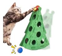 Jouet puzzle pour chat | Jeux interactifs en feutre à gratter avec balles cloches - Jouets d'enrichissement pour chat | pour exercices d'entraînement stimulant mentale chasse simulation escalade jeu