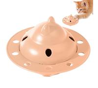 Jouet puzzle pour chien - Balle distributrice de nourriture rotative, mangeoire d'entraînement de récompense, jouet de défi cognitif, support de collation réglable | avec fonction de stimulation de