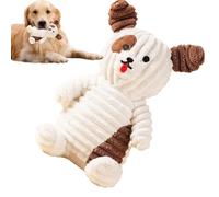 Jouet puzzle pour chien - Outil de dressage mignon pour animaux de compagnie | Jouet couineur pour chien en peluche | Appareil interactif à mâcher pour chiots de petite, moyenne et grande taille