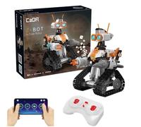 CaDA Z-BOT Remote Control Code Robot - 462 Piece Brick Model Kit C83002W A fun