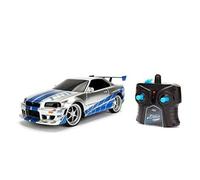 Jouet radiocommandé - JADA - BRIAN SKYLINE GT-R - Bleu - Extérieur - 5 piles AA